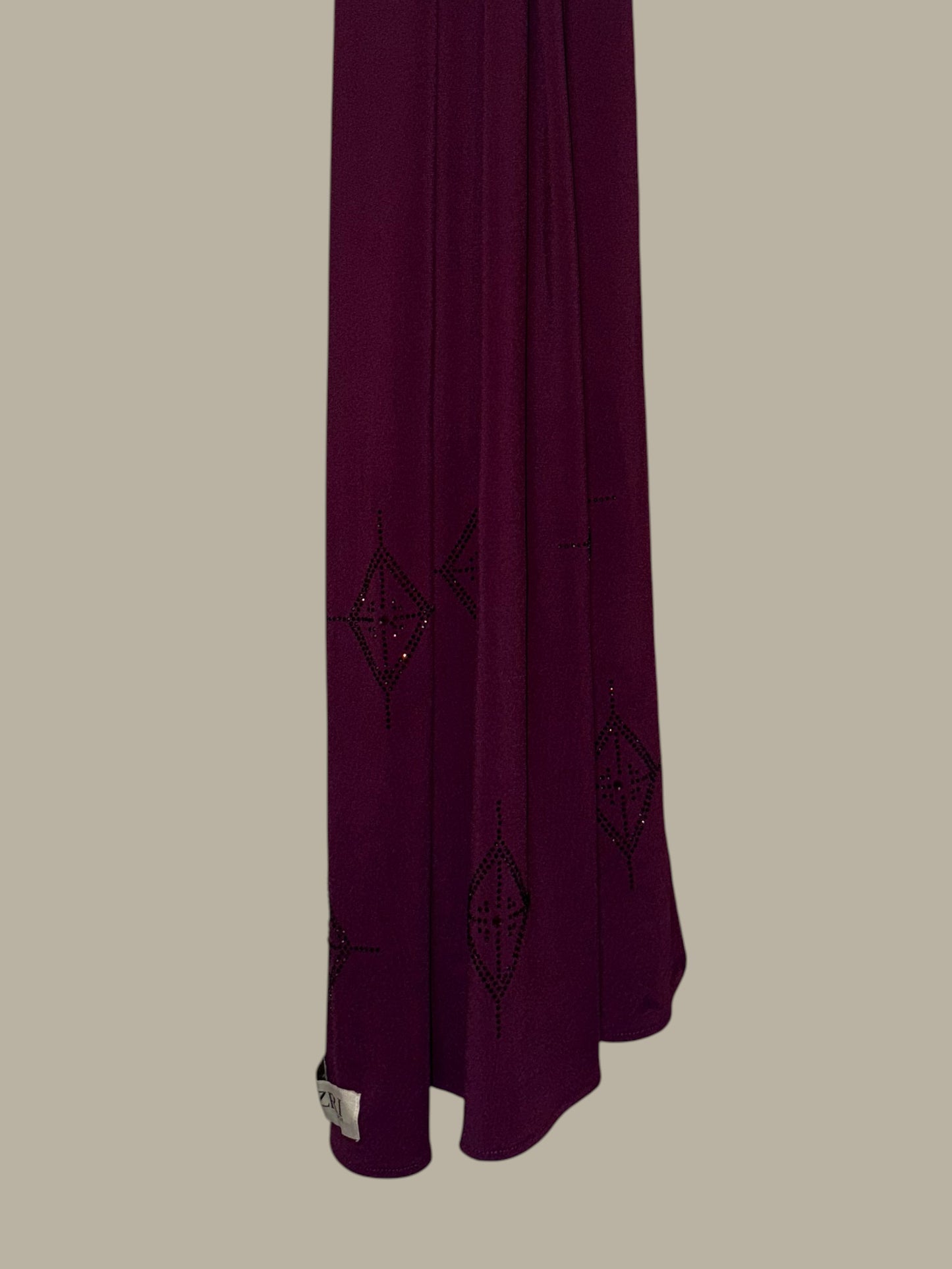 Dark Purple Hijab