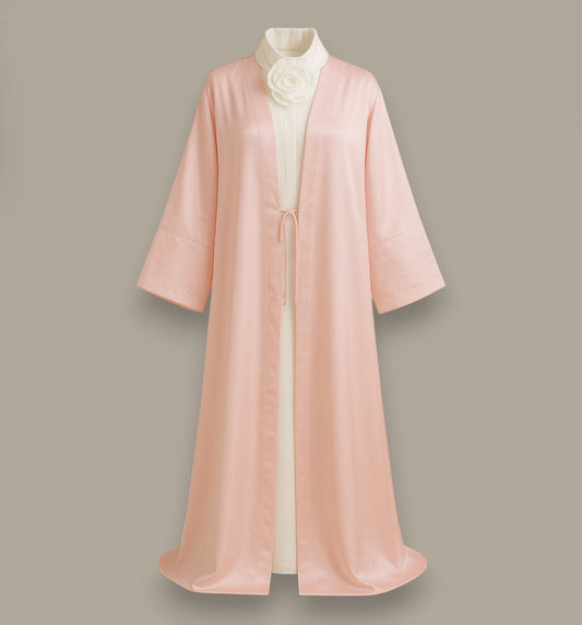 Long Satin Abaya