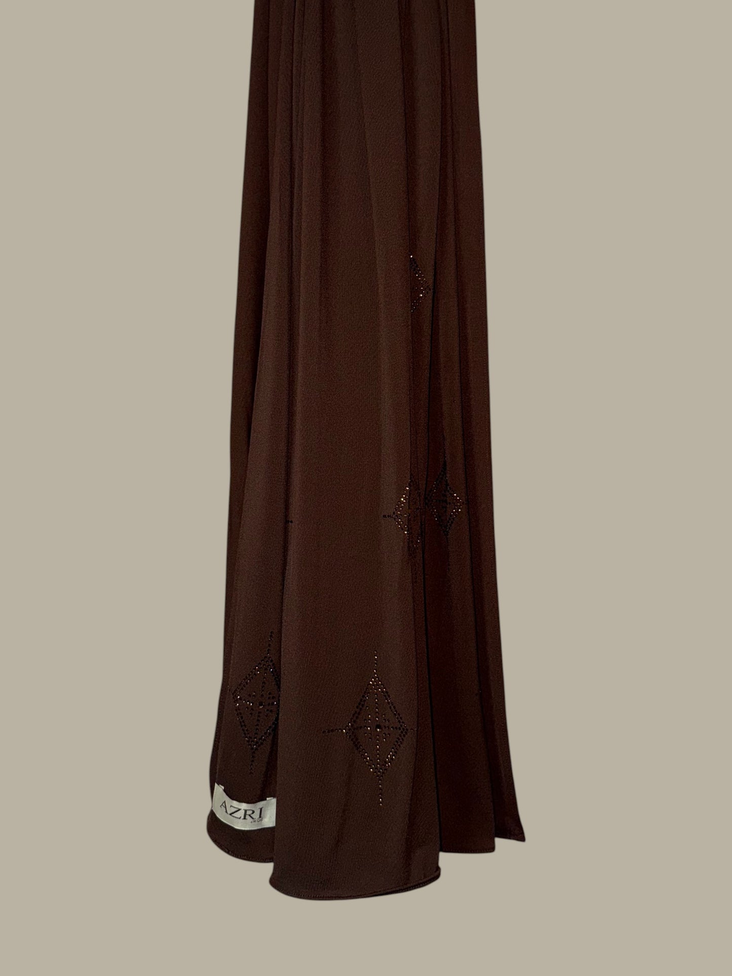 Dark Brown Hijab